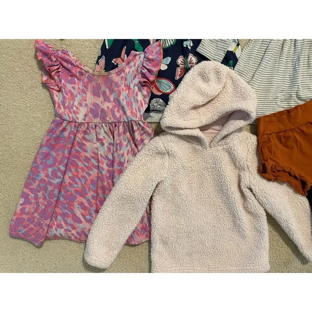 11 Pc Girls Nike Old Navy Crazy 8 Dot Dot Size 2T Clothing LOT Dress Summer Fall
